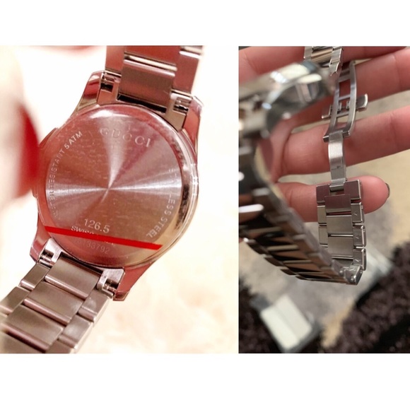 ❌SOLD❌NWT GUCCI G-Timeless Bracelet Watch, 27mm - Picture 6 of 8